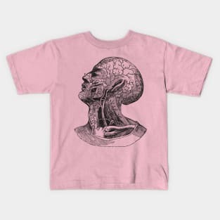 Anatomy head Kids T-Shirt